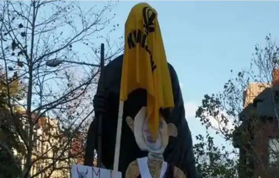 Mahatma Gandhi statue defaced in Washington by Khalistan supporters in protest against farm laws